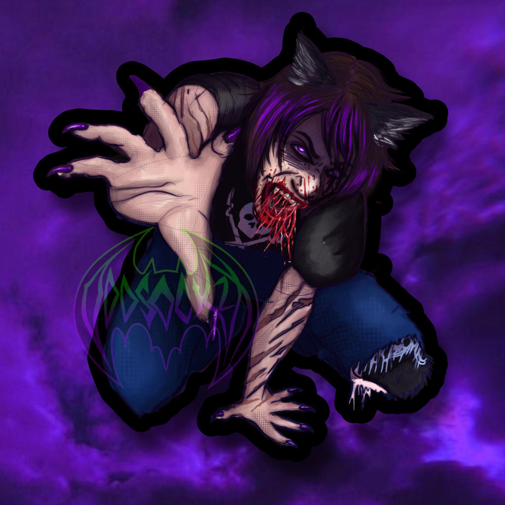 Werewolf Habit EverymanHybrid  Vinyl Stickers / Decal