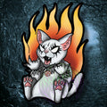 CorpsePaint Kitty Vinyl  Sticker / Decal