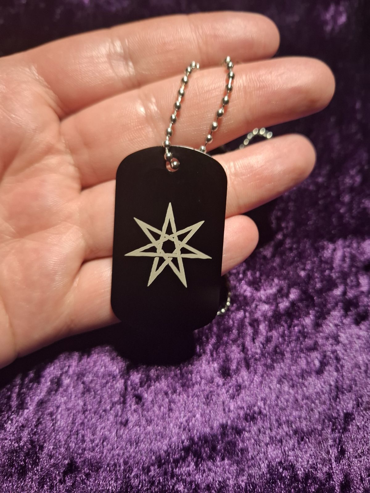 Therian , Otherkin , Alterhuman - Dog tag Necklace