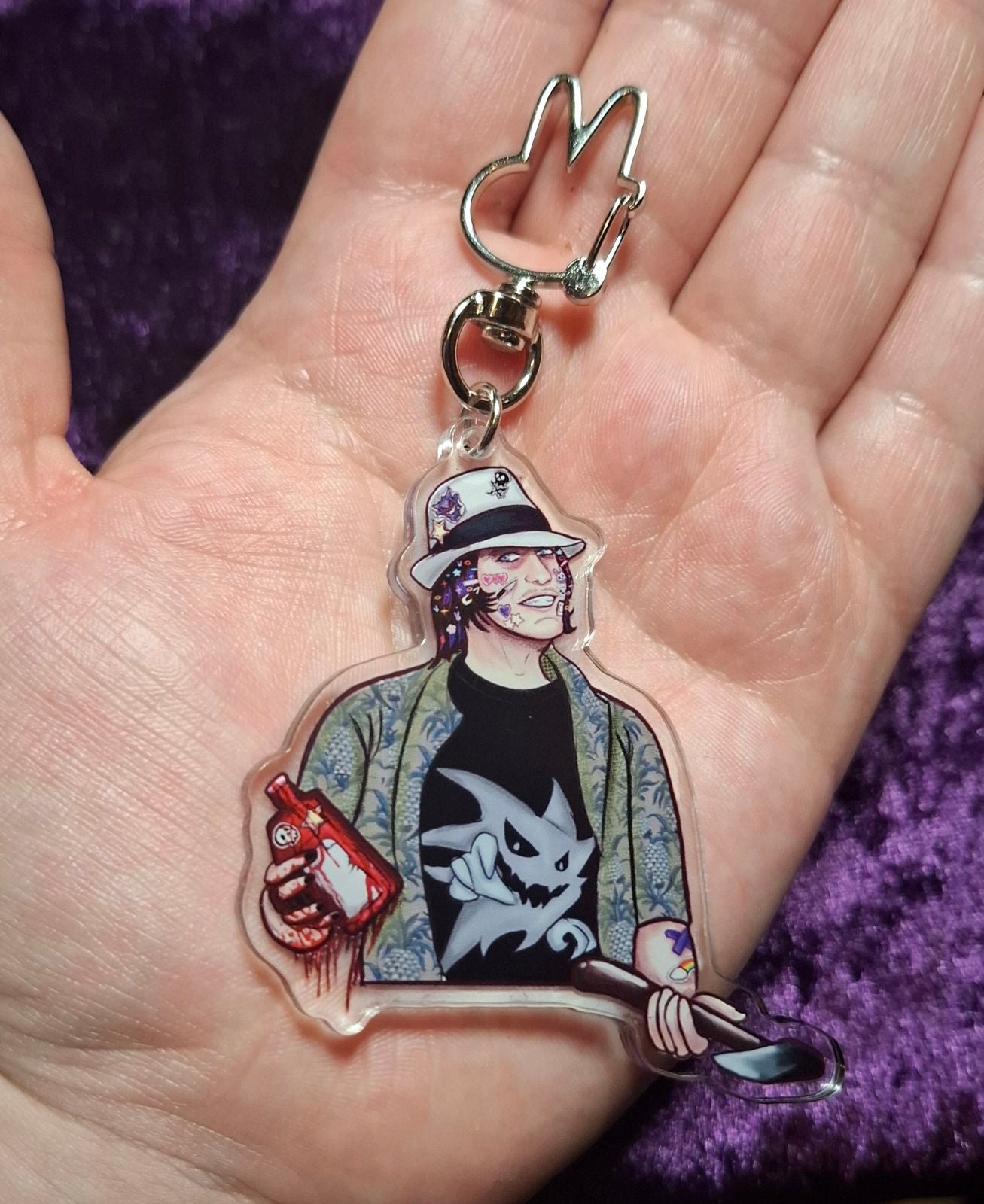 Habit Everymanhybrid - Clear Acrylic Charm