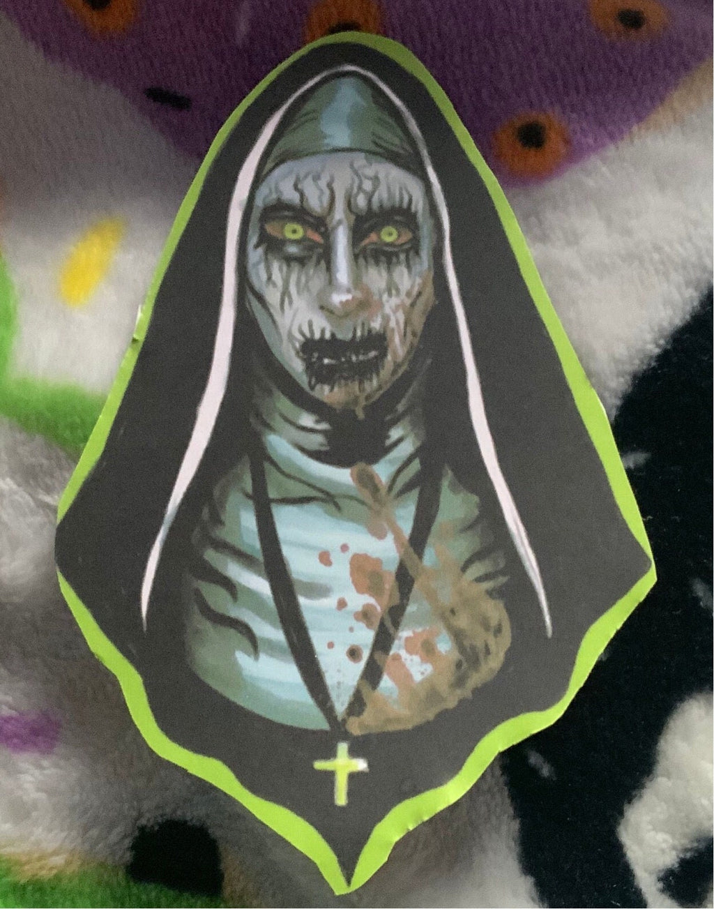 Nun Glossy Vinyl Sticker Or Matte Paper Sticker