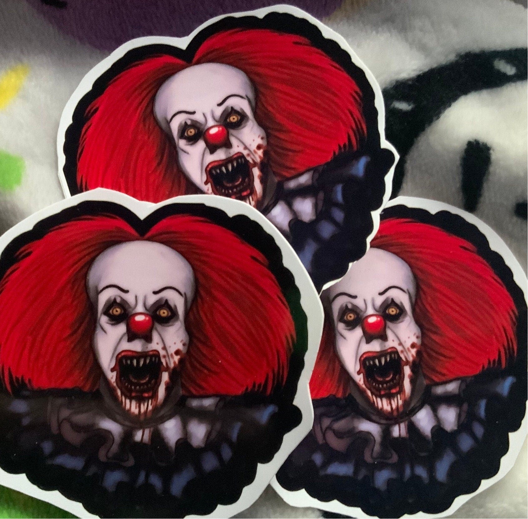 Penny Killer Clown- High Quality, Waterproof Sticker/ Decal