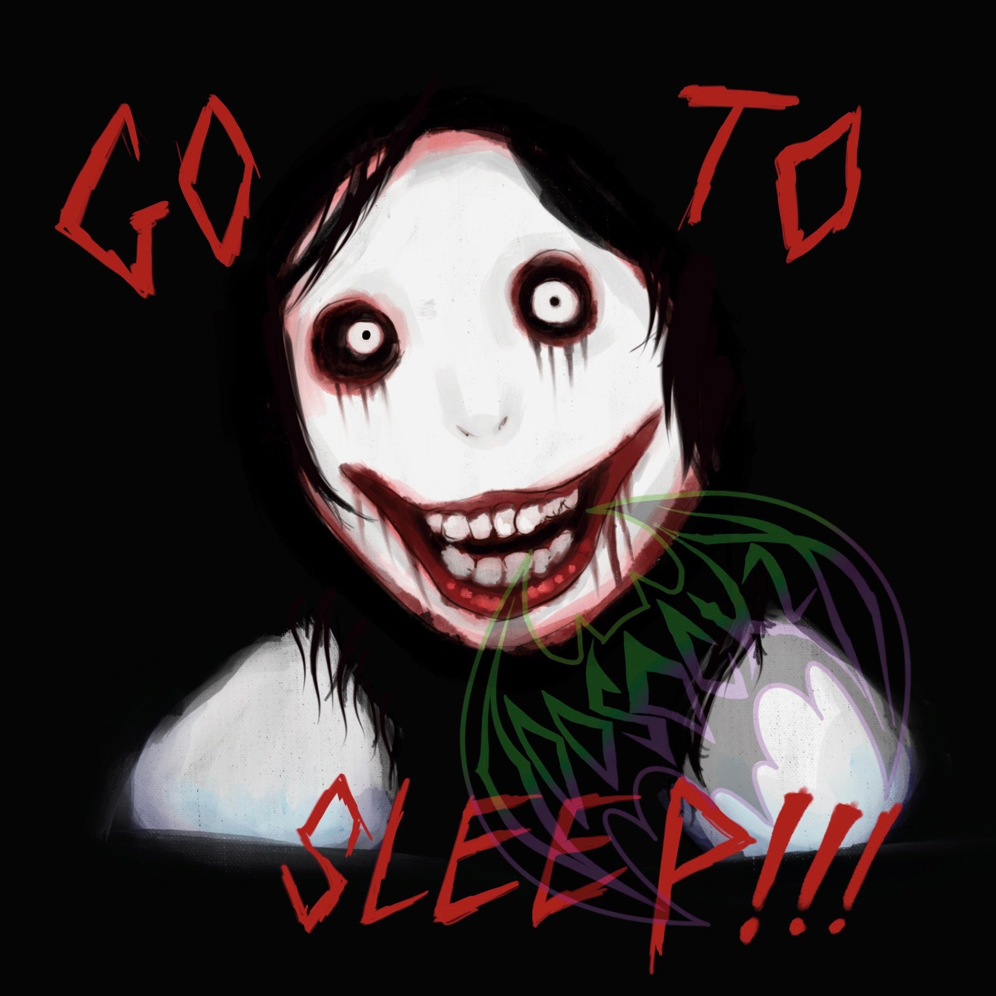 Jeff The Killer - Creepypasta  Vinyl Sticker/Decal
