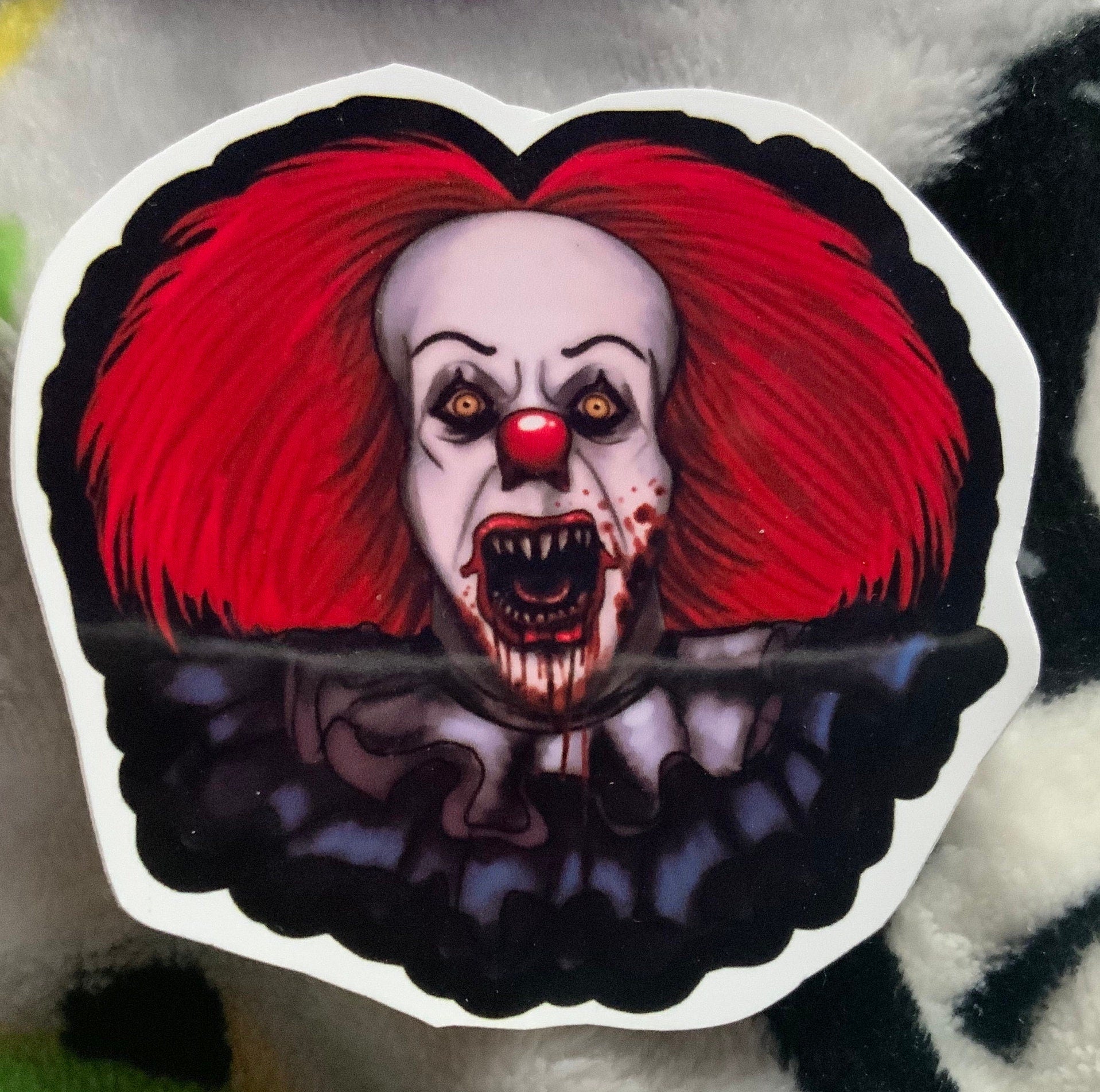 Penny Killer Clown- High Quality, Waterproof Sticker/ Decal