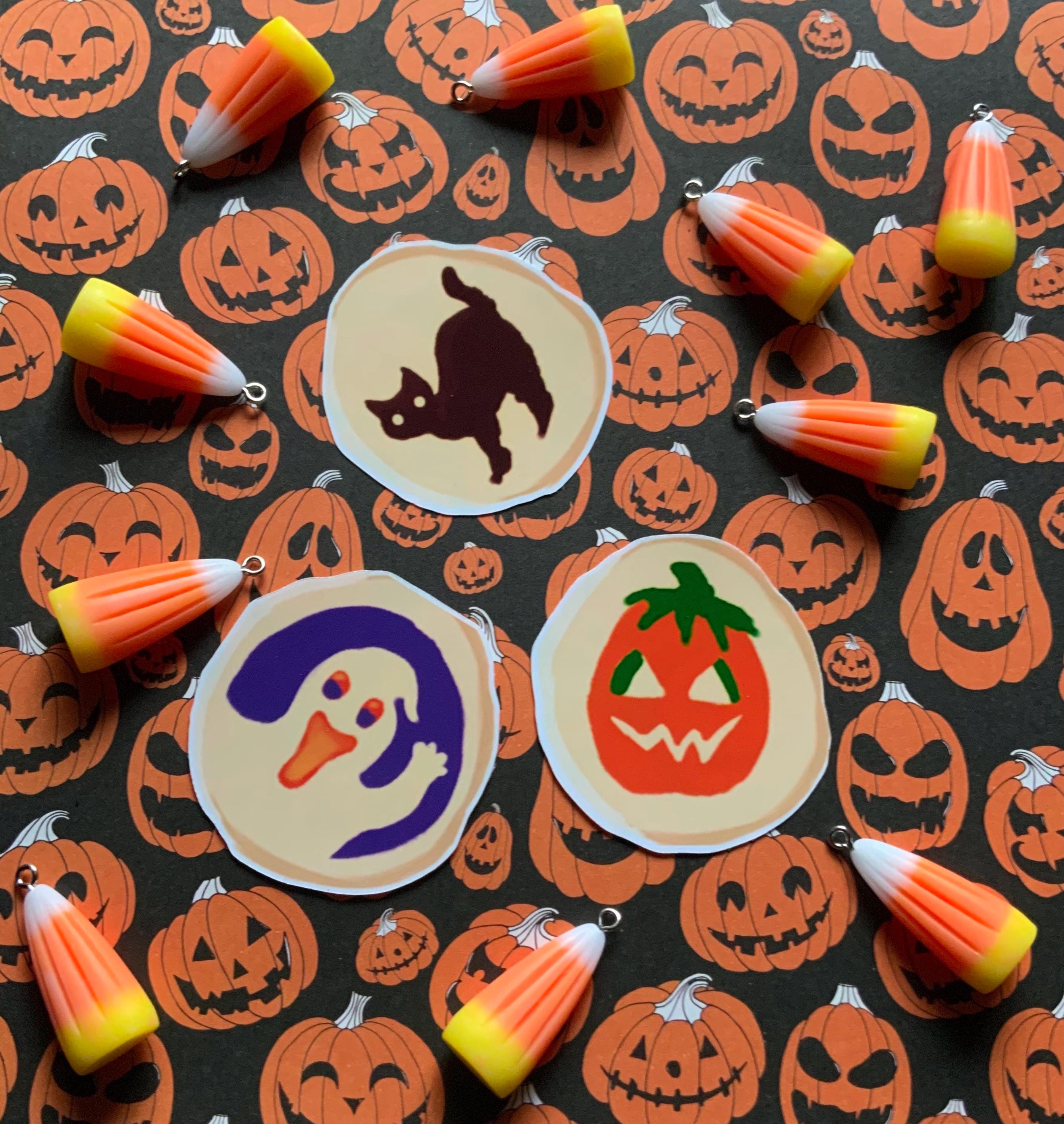 Halloween Sugar Cookie stickers /Decal