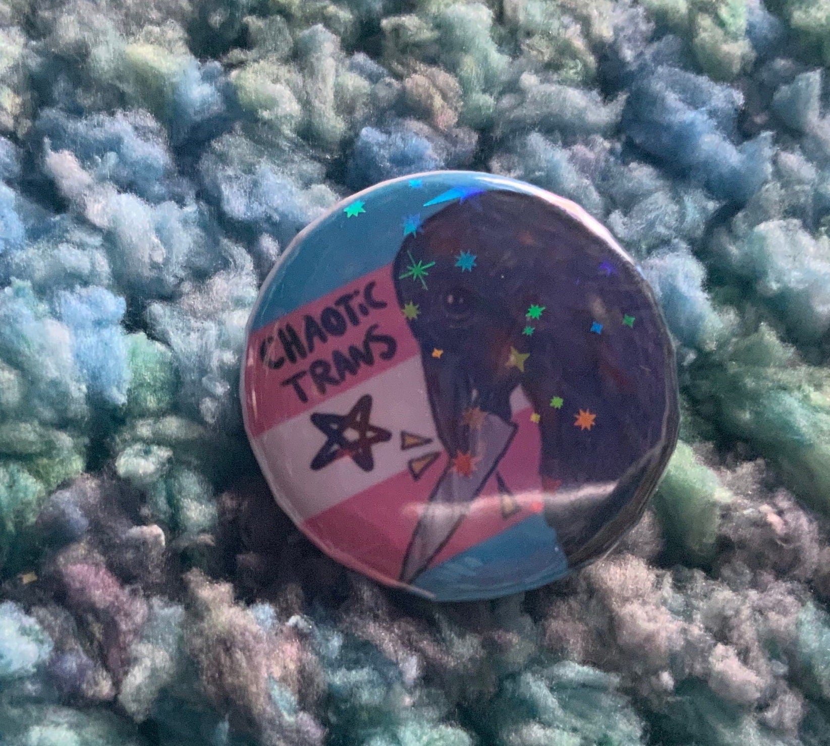 Trans Transgender Pride Month LGBT LGBTQ+  32mm Button Badges