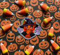 Pumpkin Kitty Vinyl Sticker