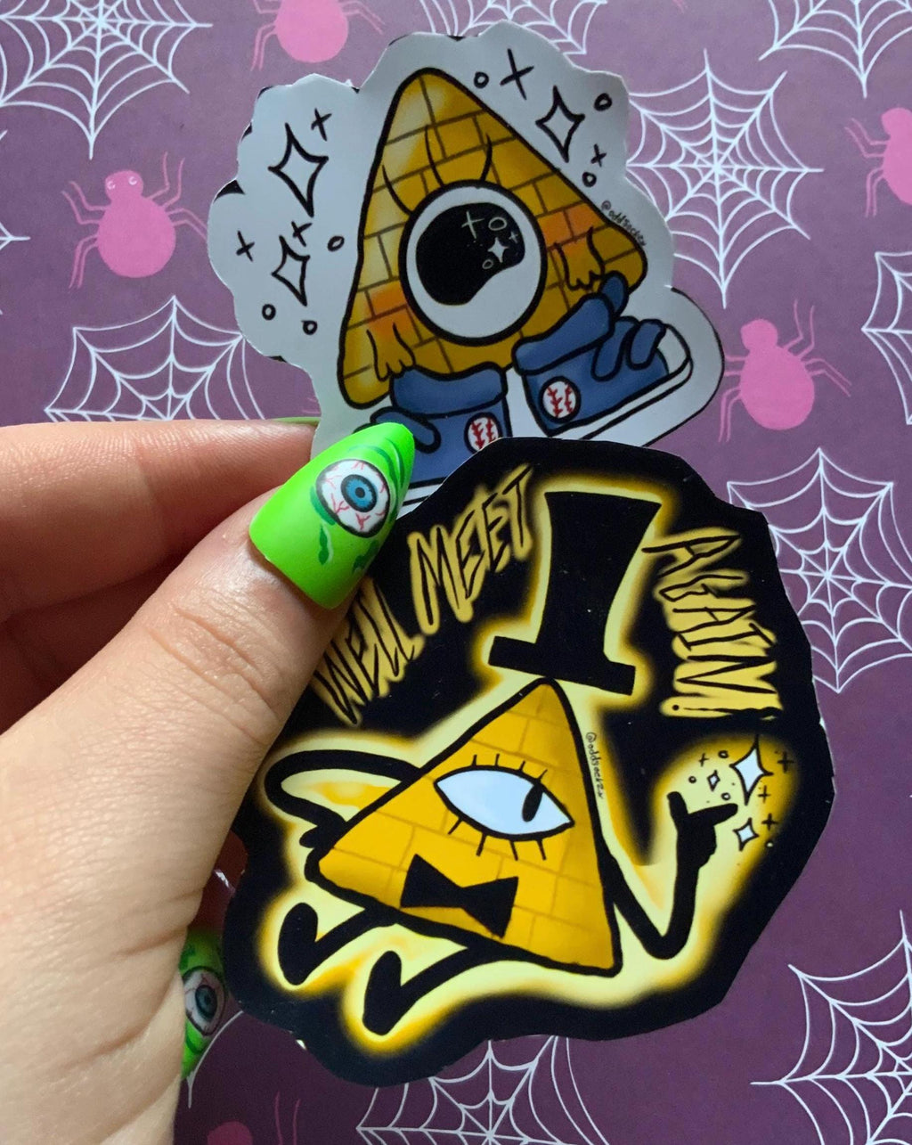 Bill Cipher /Baby Bill vinyl stickers /Decal