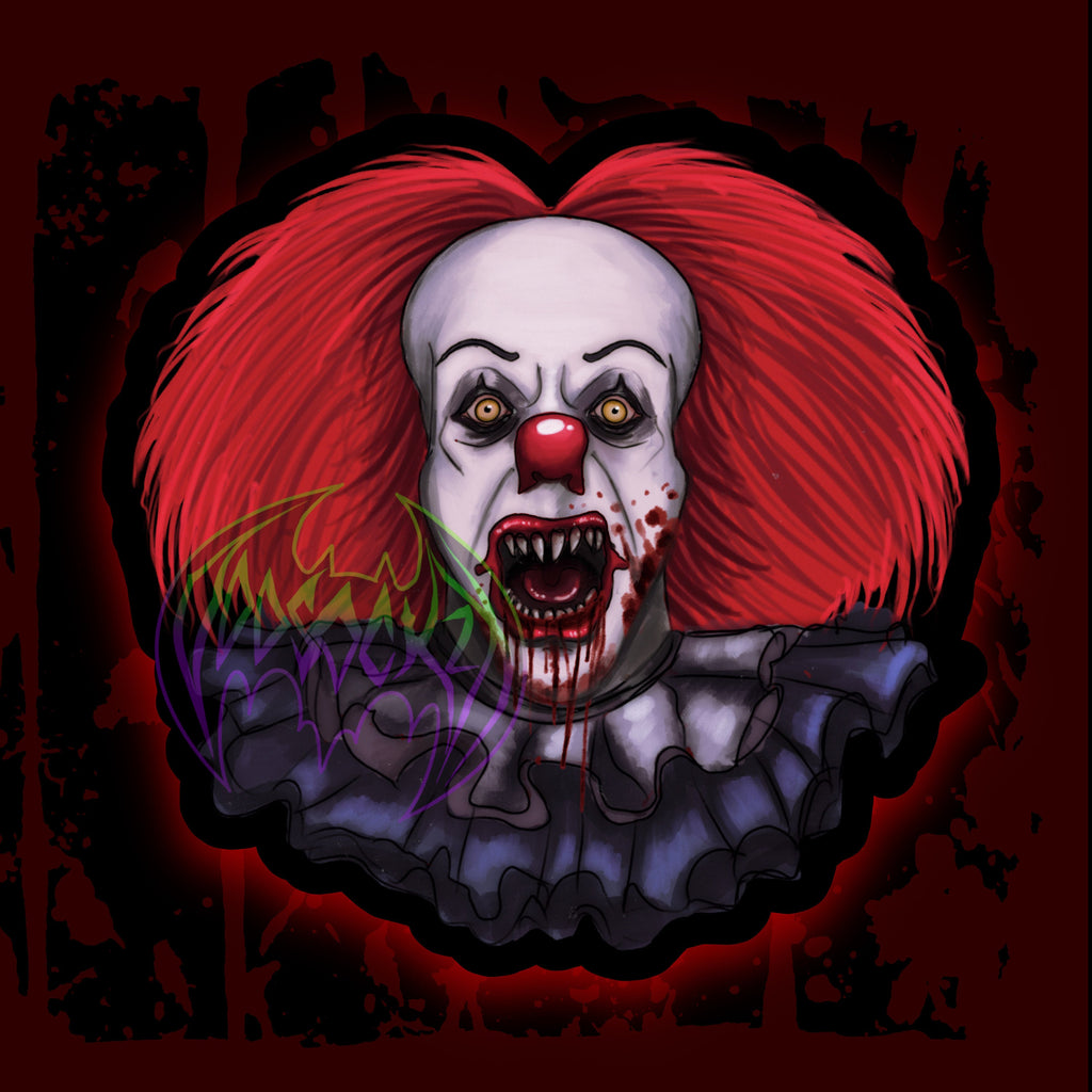 Penny Killer Clown- High Quality, Waterproof Sticker/ Decal