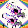 LGBTQIA+ Trans Rights! - Pim Smiling Pals Vinyl Stciker / Decal