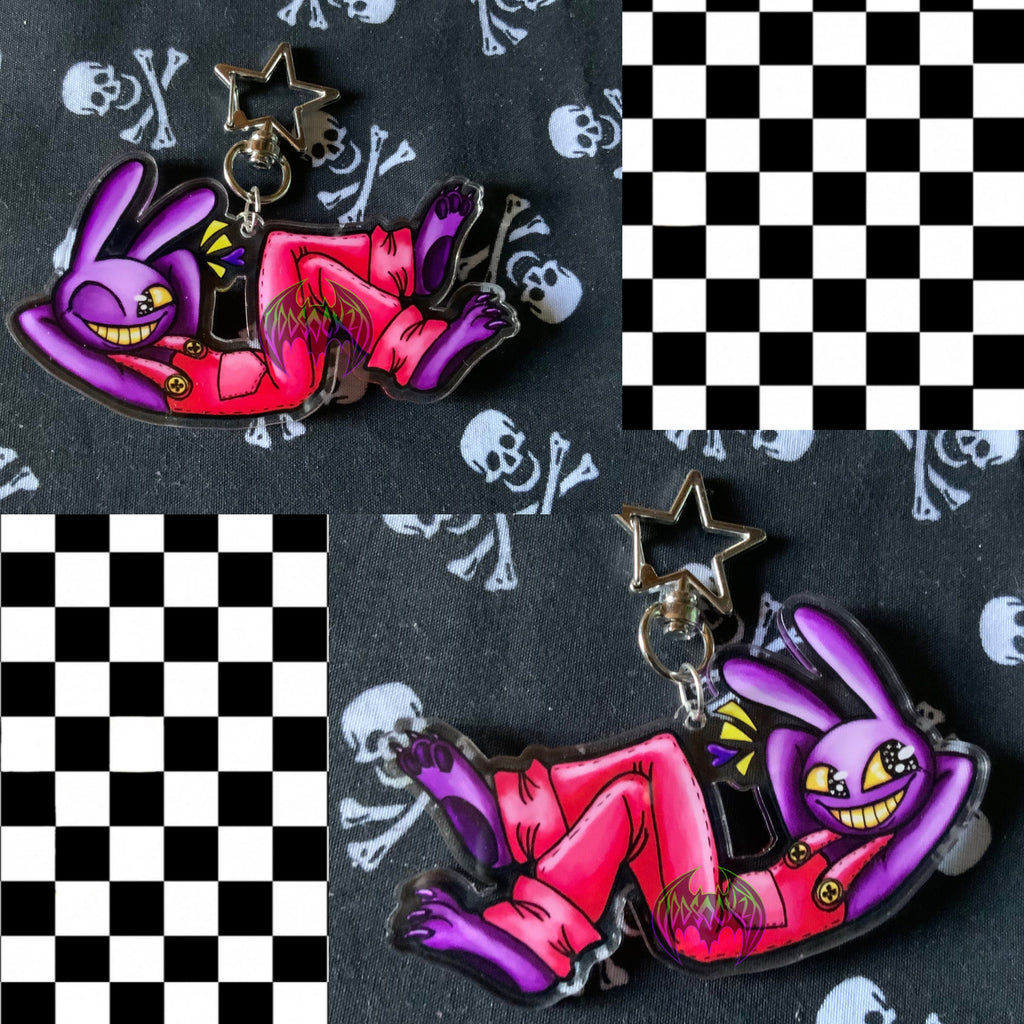 Jax - Digital Circus Double sided Acrylic Keychain