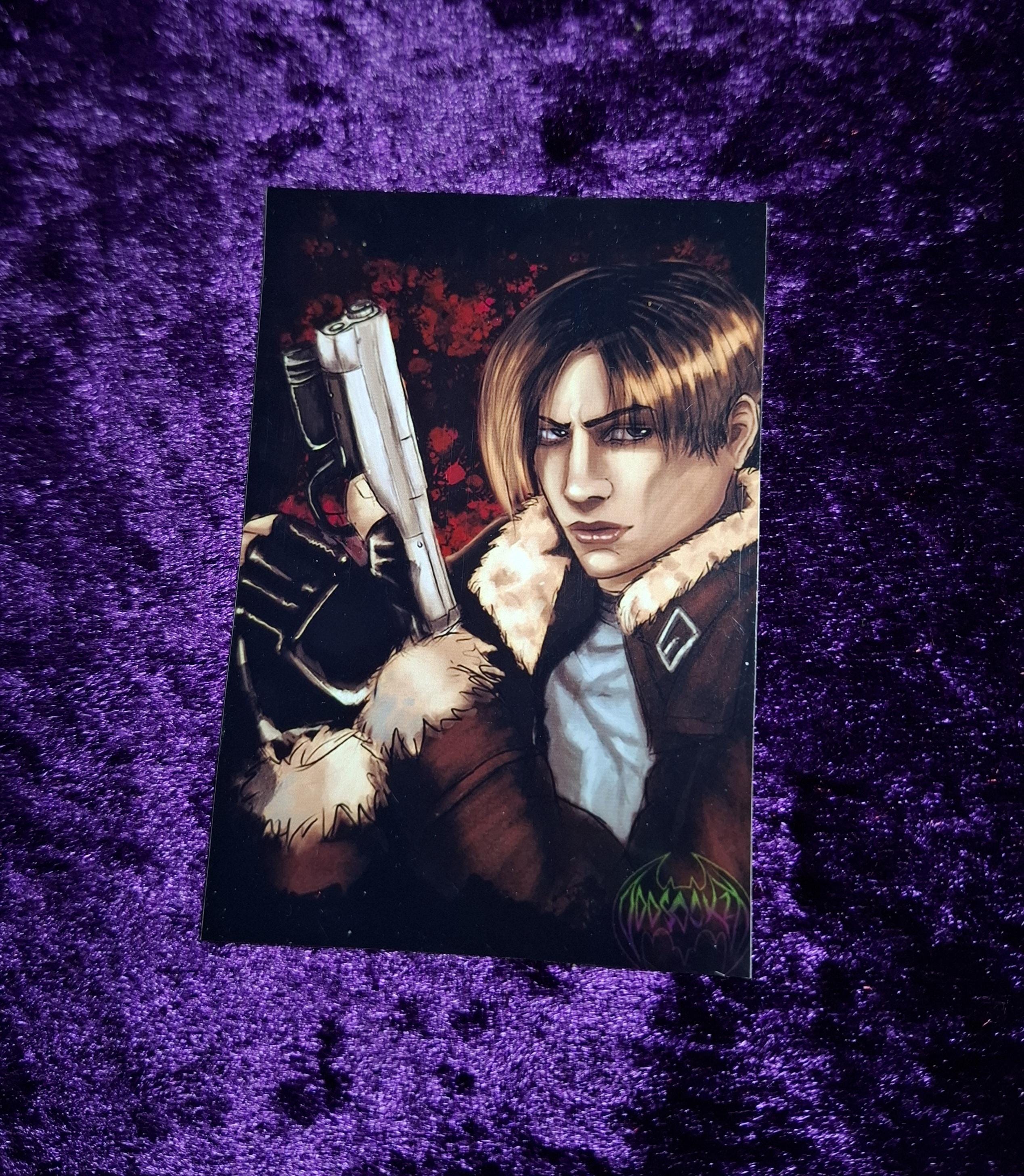 RE Leon Kennedy Vinyl Sticker