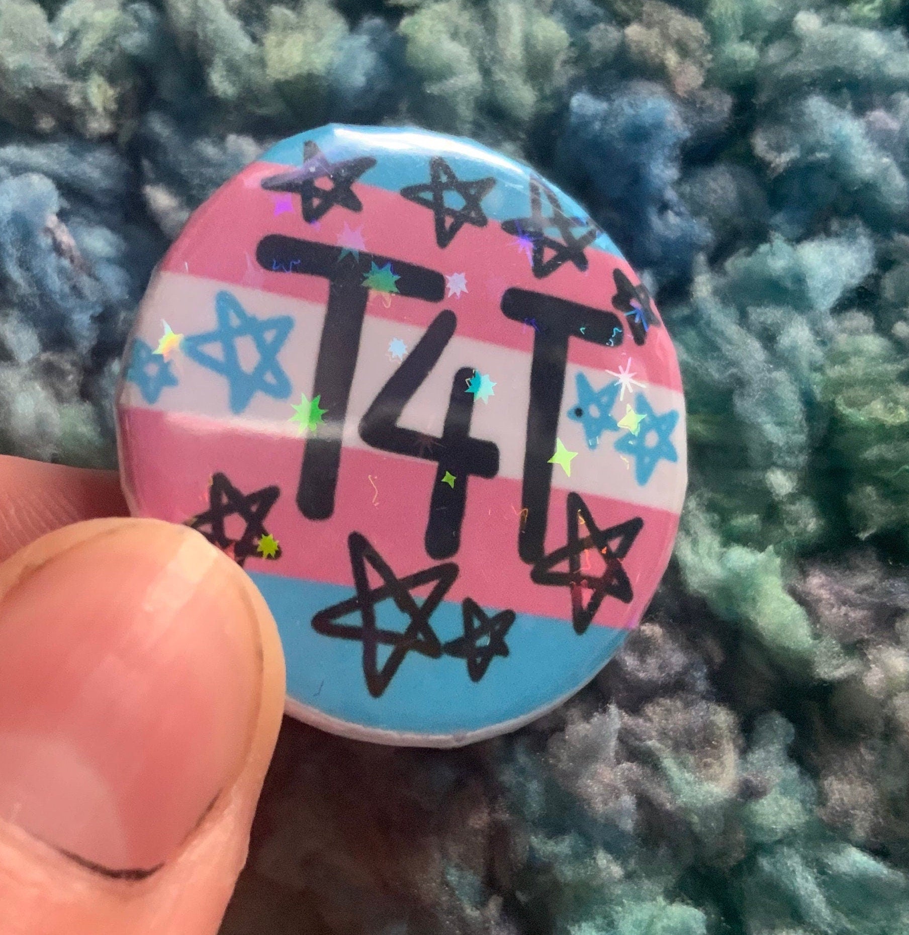Trans Transgender Pride Month LGBT LGBTQ+  32mm Button Badges