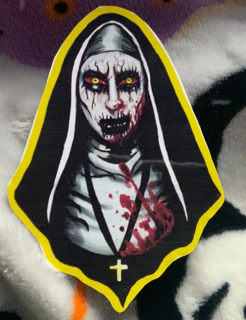 Nun Glossy Vinyl Sticker Or Matte Paper Sticker
