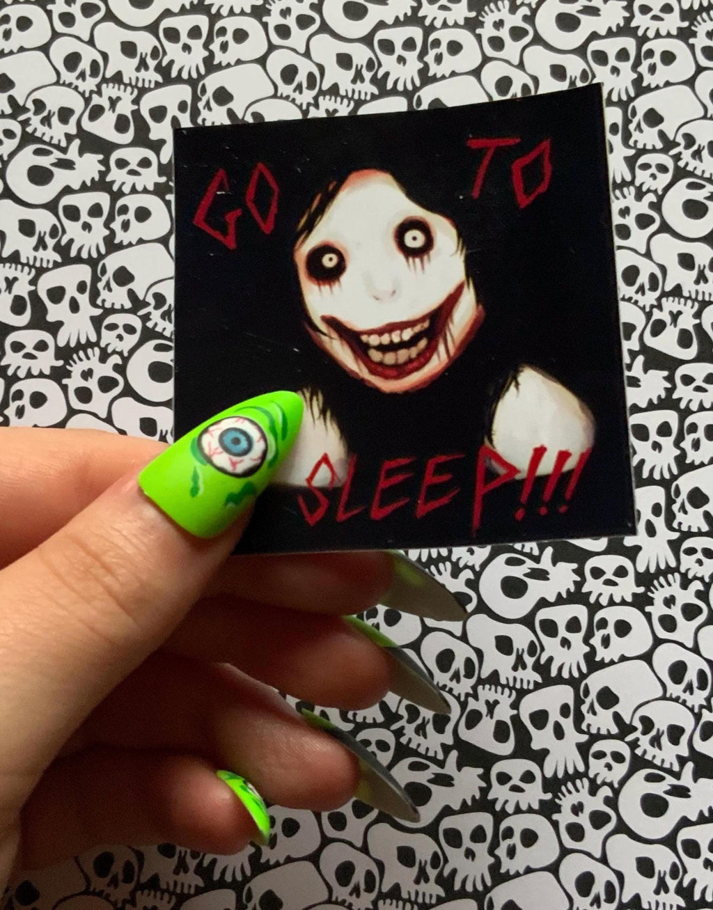 Jeff The Killer - Creepypasta  Vinyl Sticker/Decal