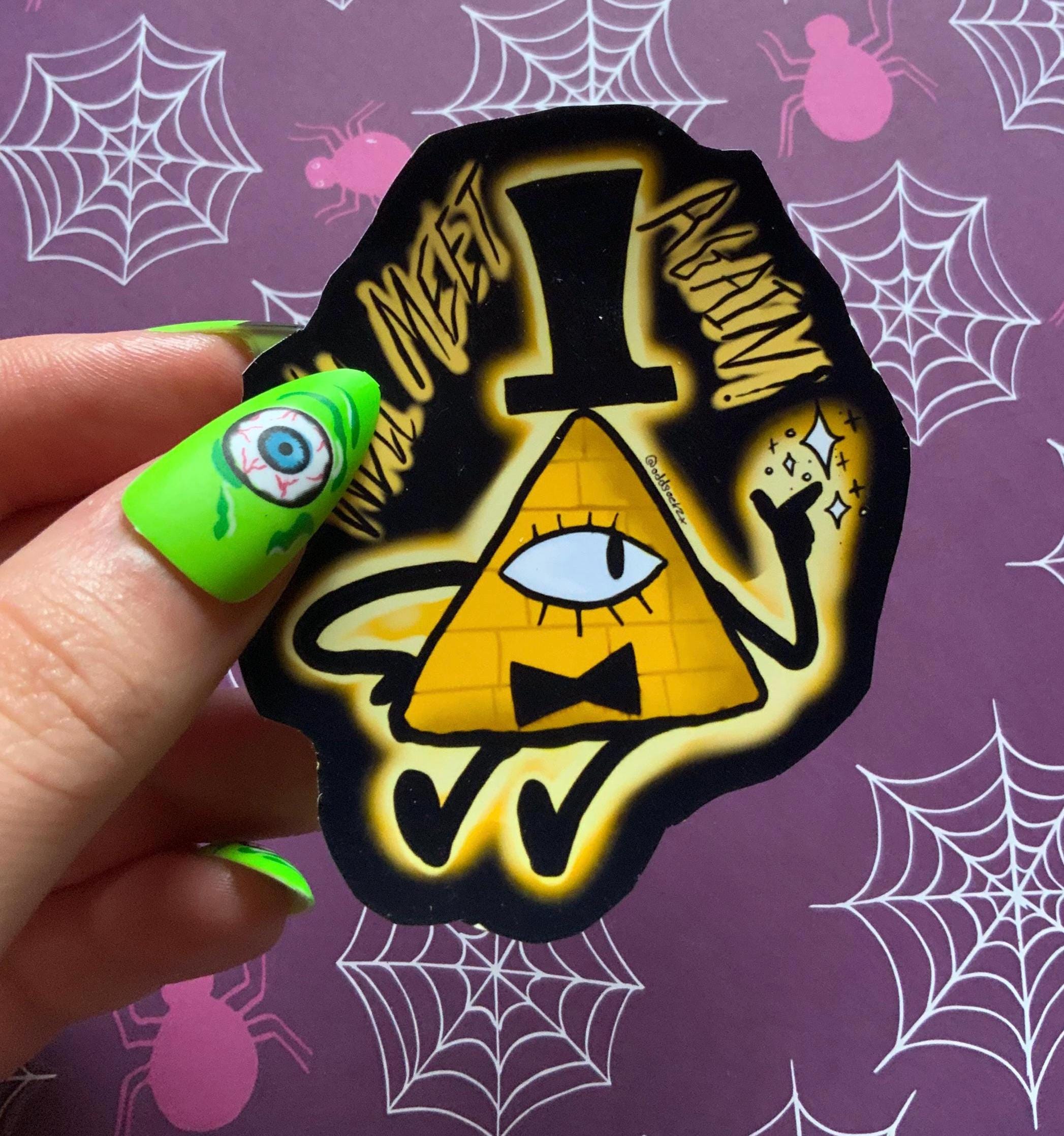 Bill Cipher /Baby Bill vinyl stickers /Decal