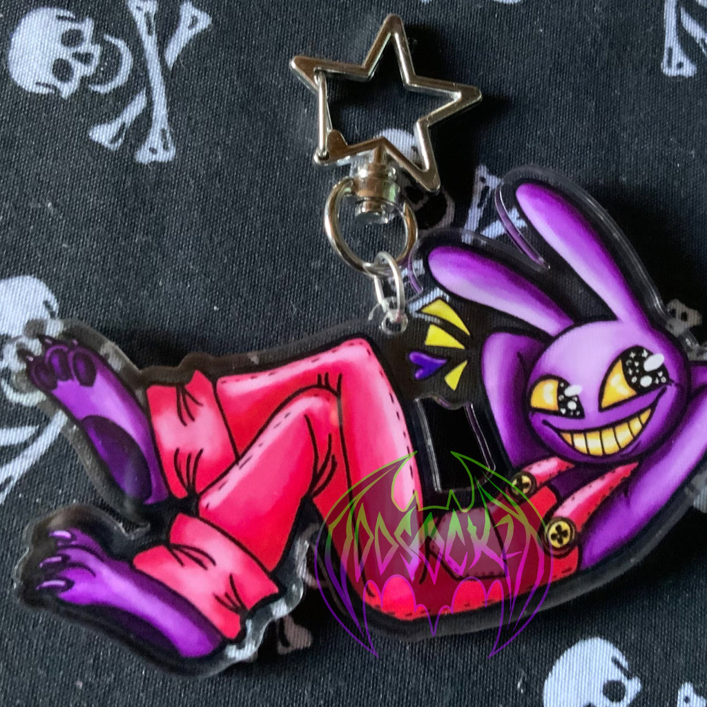 Jax - Digital Circus Double sided Acrylic Keychain