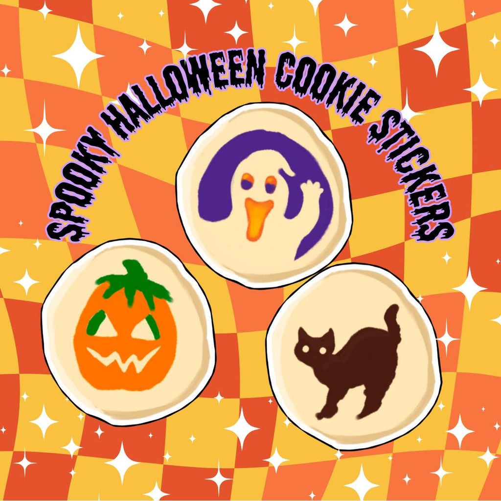 Halloween Sugar Cookie stickers /Decal