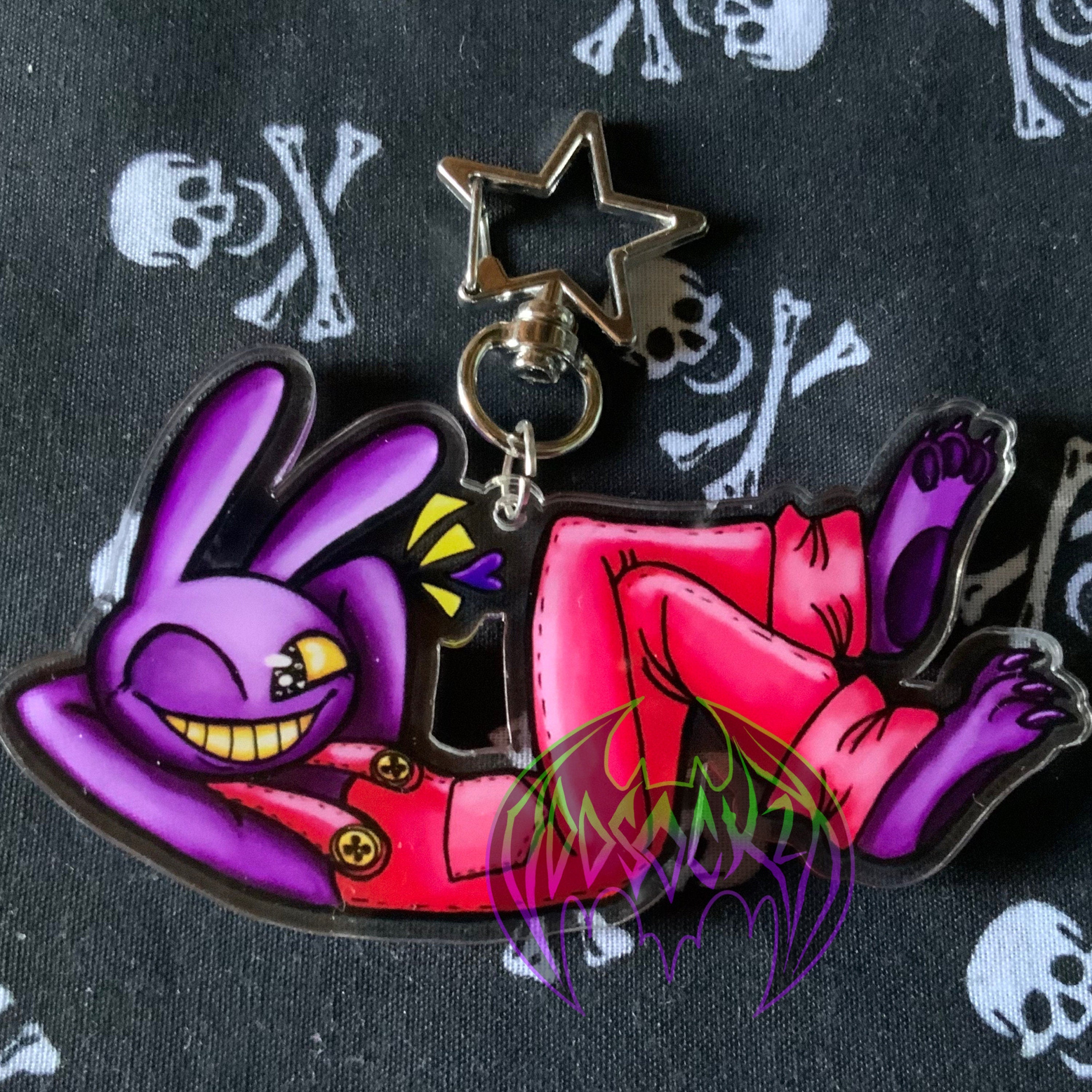 Jax - Digital Circus Double sided Acrylic Keychain