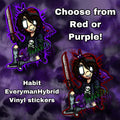 2000s Emo Habit - Everyman Hybird - Vinyl Sticker / Decal