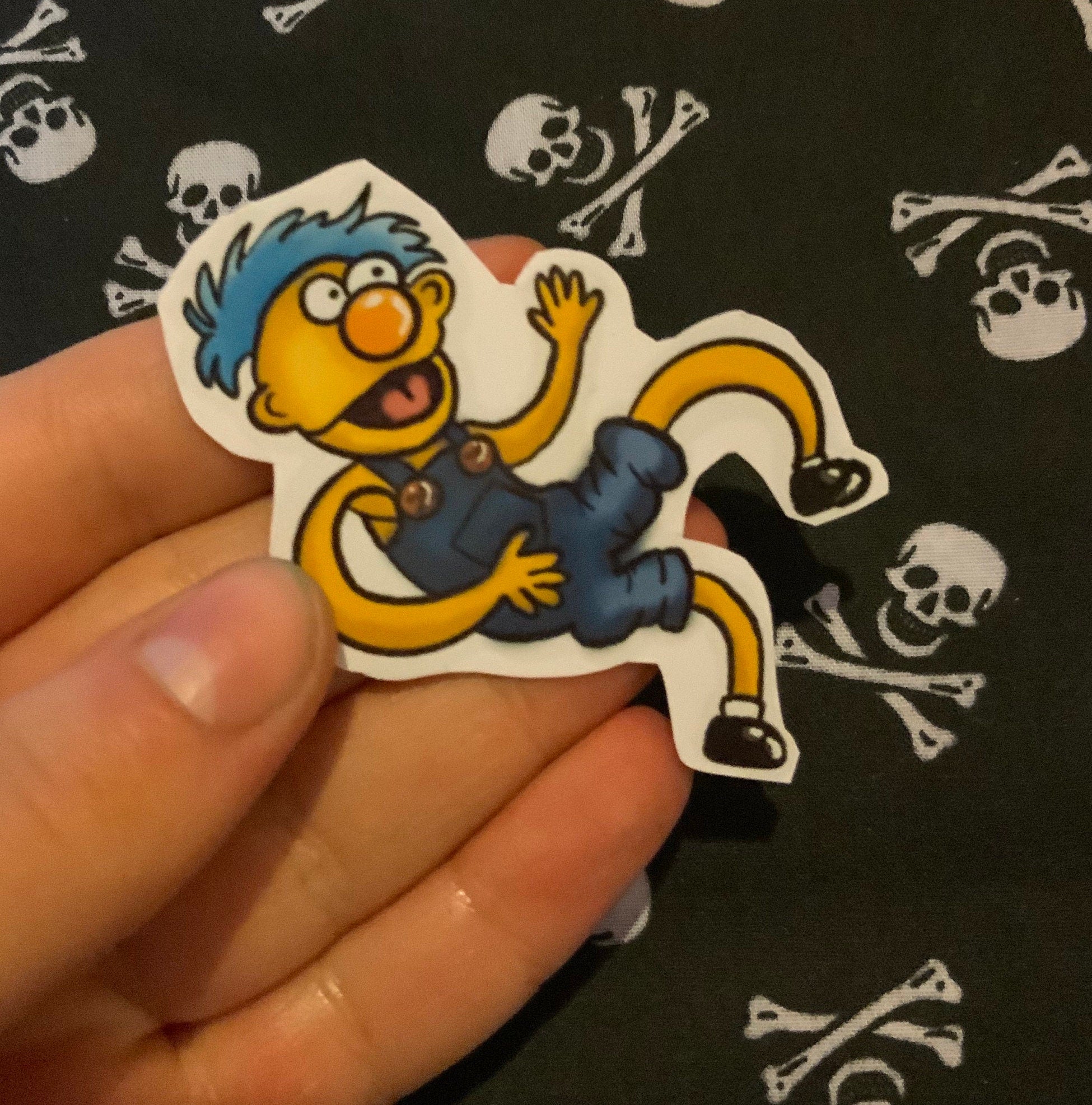 DHMIS - Yellow guy , Red guy , Bird guy- WaterProof vinyl Stickers