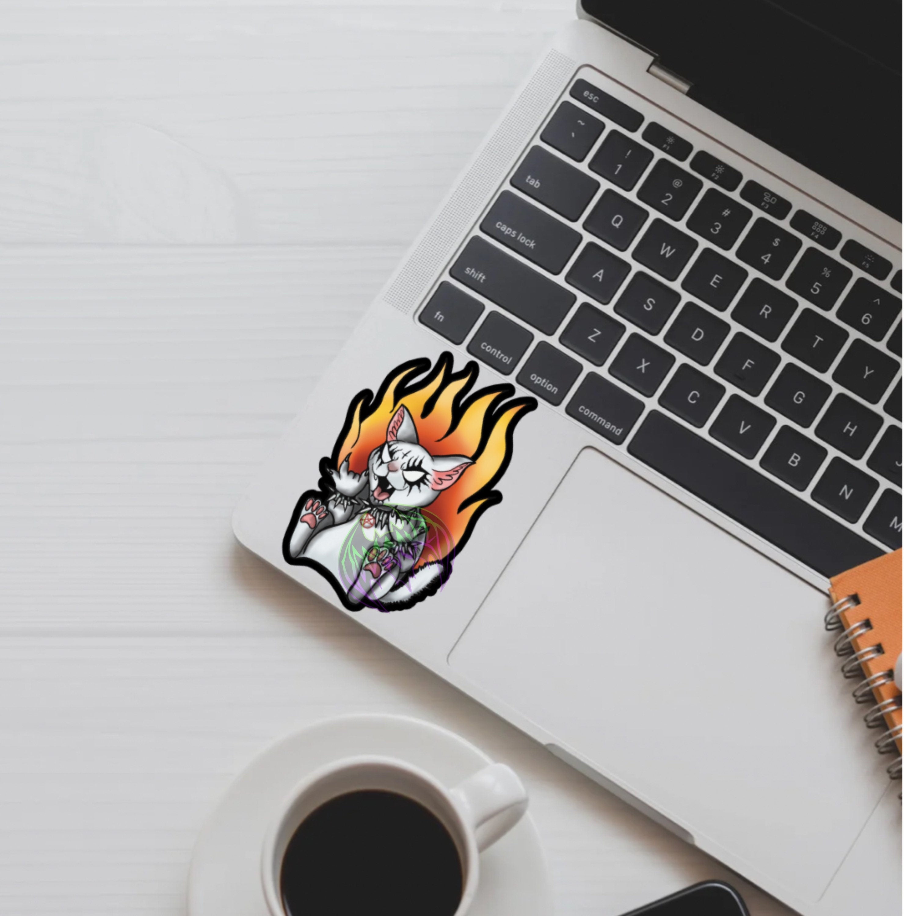 CorpsePaint Kitty Vinyl  Sticker / Decal