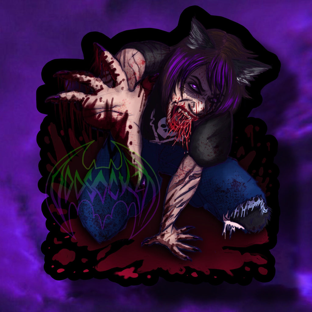Werewolf Habit EverymanHybrid  Vinyl Stickers / Decal