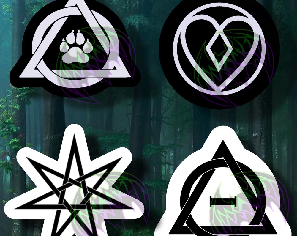 Handmade Therian Otherkin Vinyl Sticker Decal