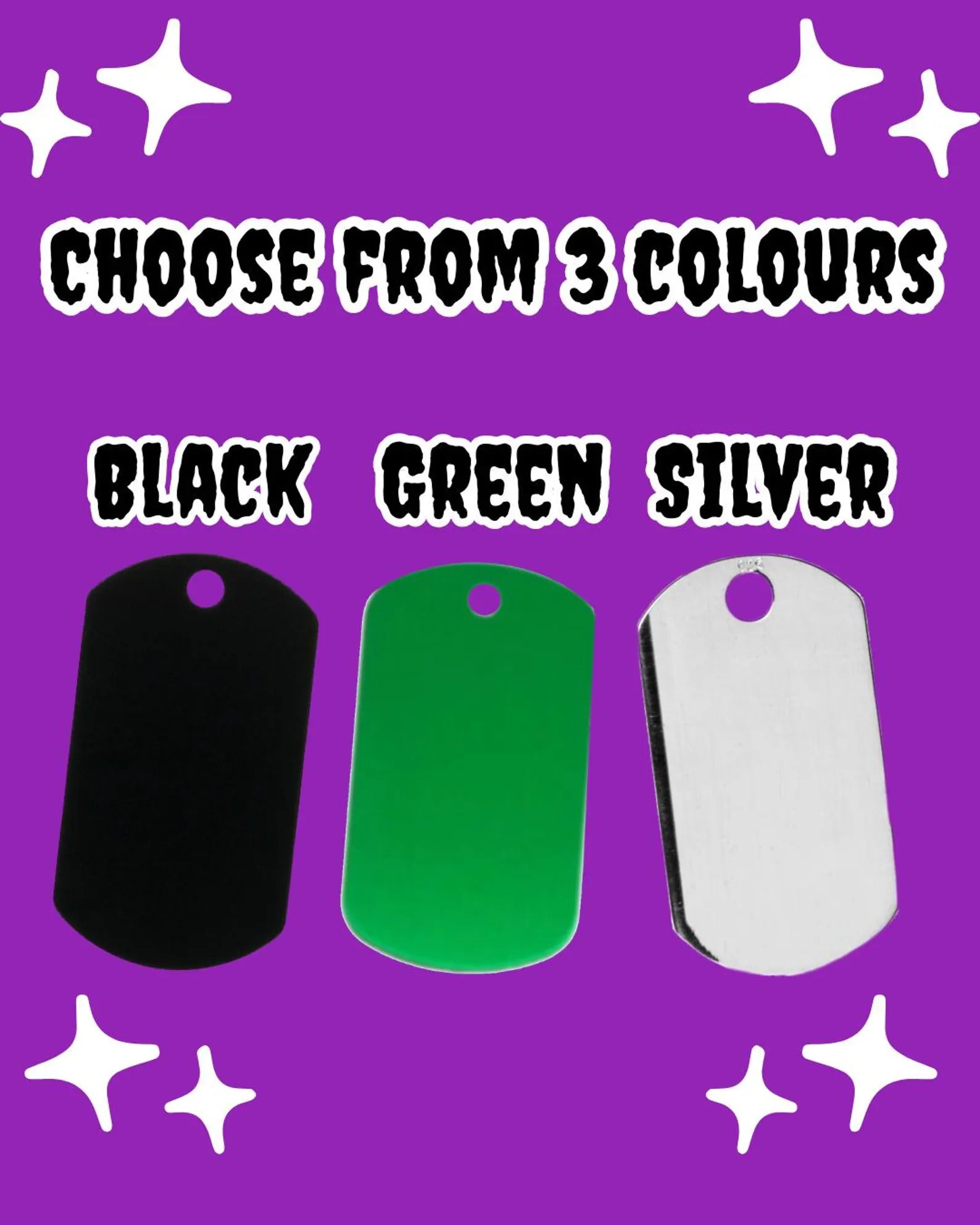 Therian , Otherkin , Alterhuman - Dog tag Necklace